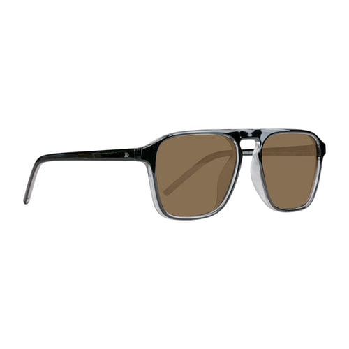 CASSTTE OPTICS SUNGLASSES Cassette Optics Philips Sunglasses - Eclipse Black / Polarized Light Brown Lens