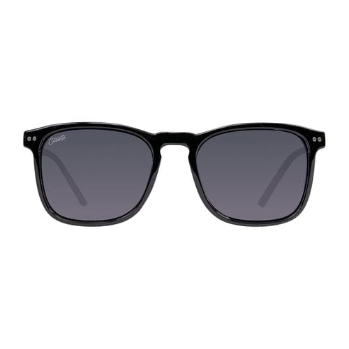 CASSTTE OPTICS SUNGLASSES Cassette Optics Playlist Sunglasses - Eclipse Black / Polarized Smoke Lens