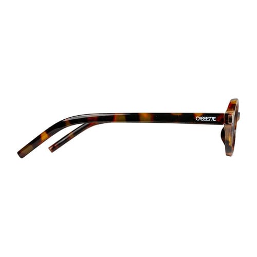 CASSTTE OPTICS SUNGLASSES Cassette Optics Tempo Sunglasses - Demi Tortoise / Blue Lens