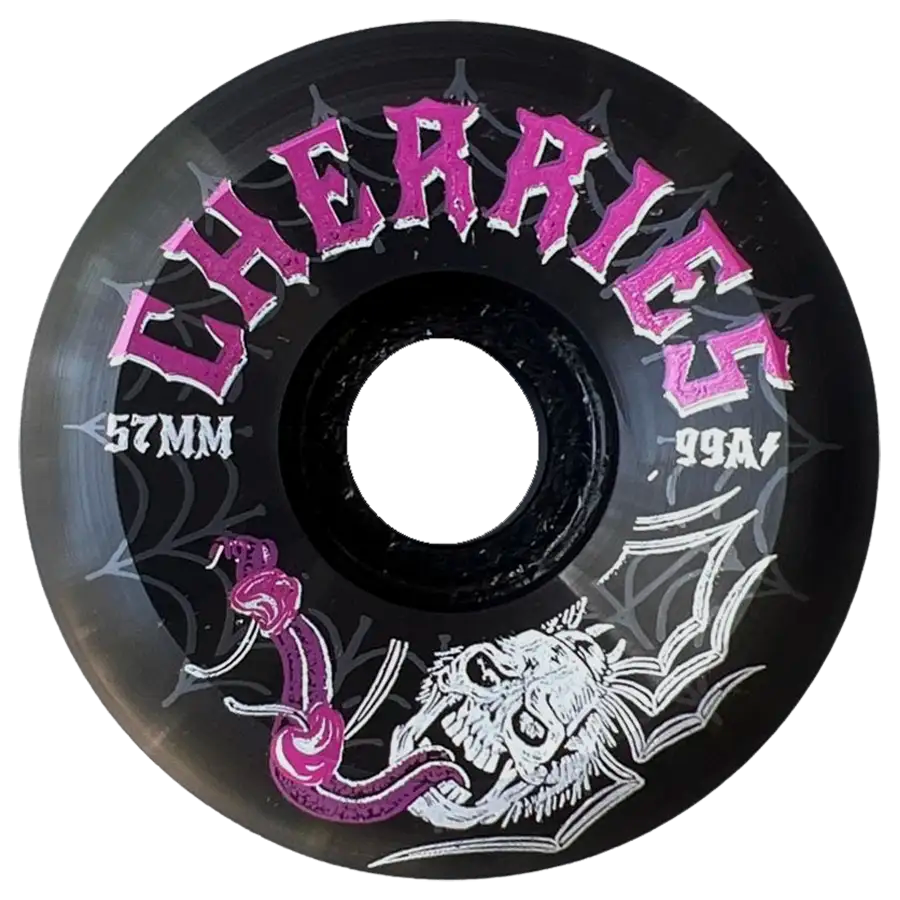 Cherries Spiders Black Wheels 57mm - 99a