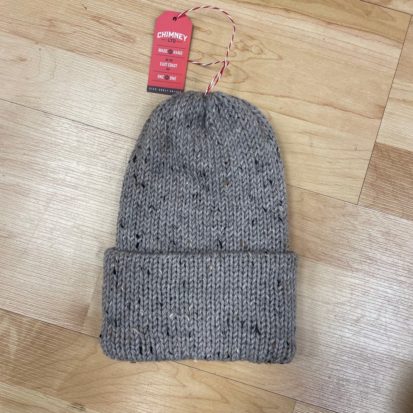 Chimney LTD BEANIE Chimney LTD O.G Fold Tweed Beanie - Crane Heather