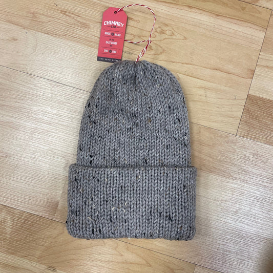 Chimney LTD BEANIE Chimney LTD O.G Fold Tweed Beanie - Crane Heather