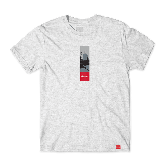 CHOCOLATE T-SHIRT Chocolate Return City Tee - Grey