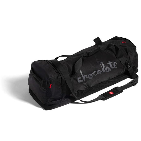 CHOCOLATE BAG Chocolate Travel Duffle Bag - Black Red