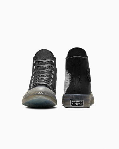 CONVERSE SKATEBOARDING SHOE CONVERSE Converse CONS Chuck 70's Hi - (Turnstile) Black Grey White