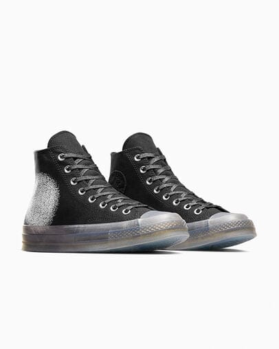 CONVERSE SKATEBOARDING SHOE CONVERSE Converse CONS Chuck 70's Hi - (Turnstile) Black Grey White
