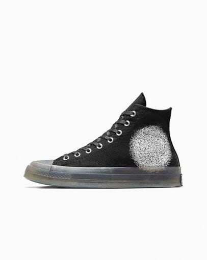 CONVERSE SKATEBOARDING SHOE CONVERSE Converse CONS Chuck 70's Hi - (Turnstile) Black Grey White