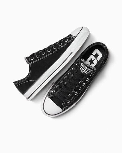 Converse CONS CTAS Pro Low - Black White – Holistic Skateshop
