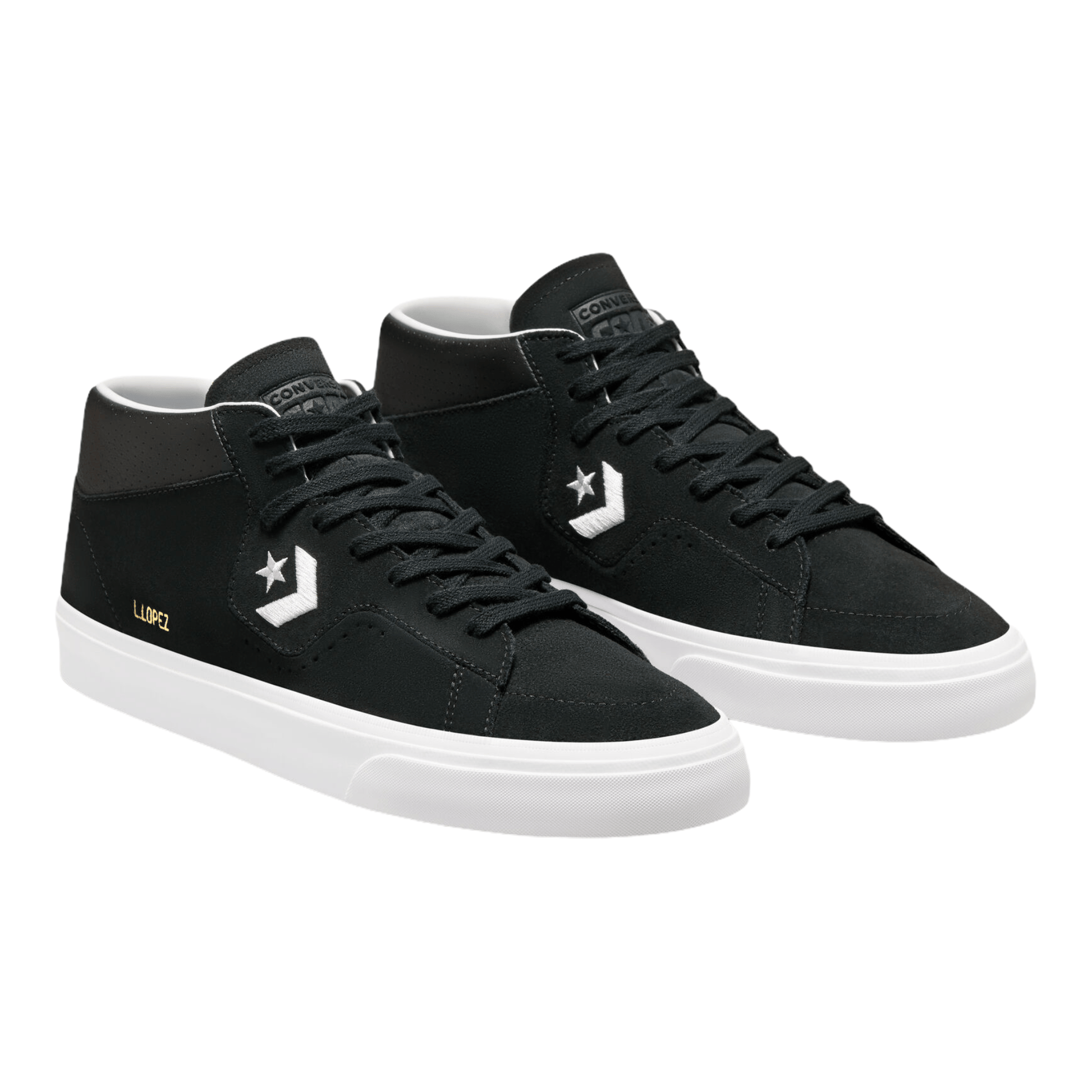 CONVERSE SKATEBOARDING SHOE CONVERSE Converse CONS Lopez Pro Mid - Black White
