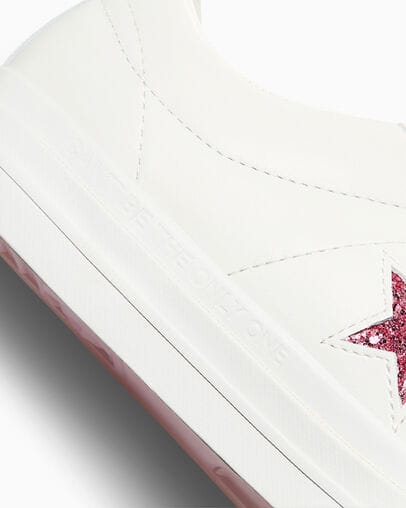 CONVERSE SKATEBOARDING SHOE CONVERSE Converse CONS One Star Pro - (Turnstile) White Pink White