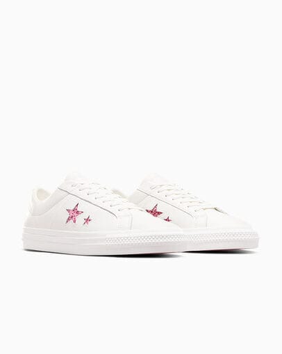 CONVERSE SKATEBOARDING SHOE CONVERSE Converse CONS One Star Pro - (Turnstile) White Pink White
