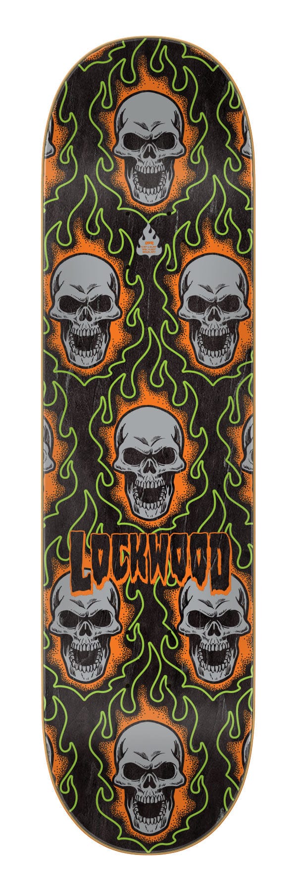 Creature DECK 8.25 Creature Lockwood Bonehead Deck - 8.25