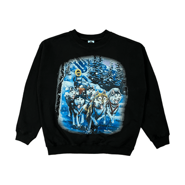 Damage Ltd CREWNECK L Damage LTD Alaska Crewneck - Black