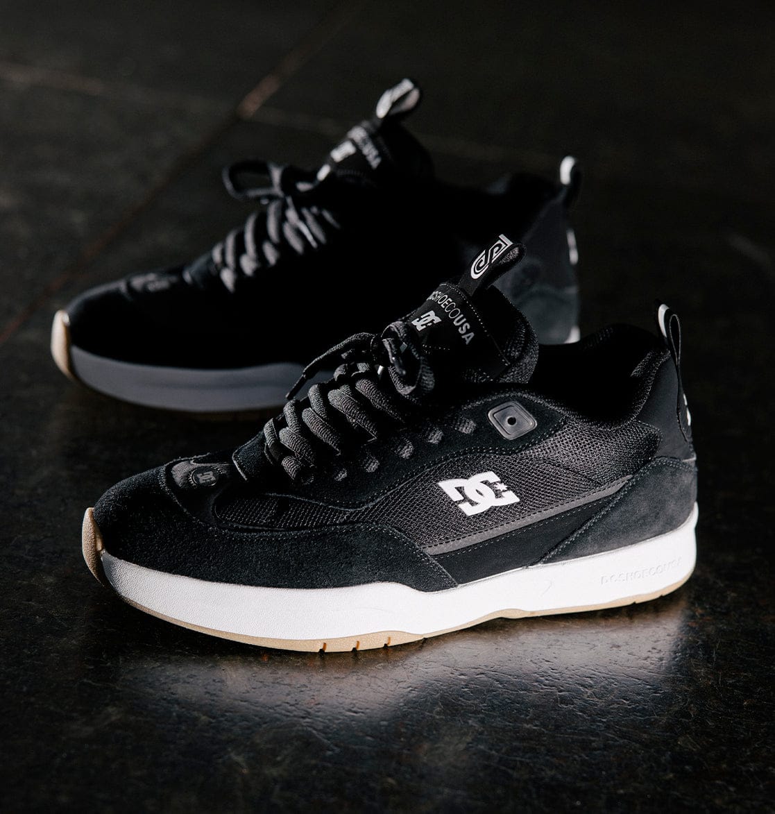 DC SHOES SHOE DC DC JS 2 - Black White Gum