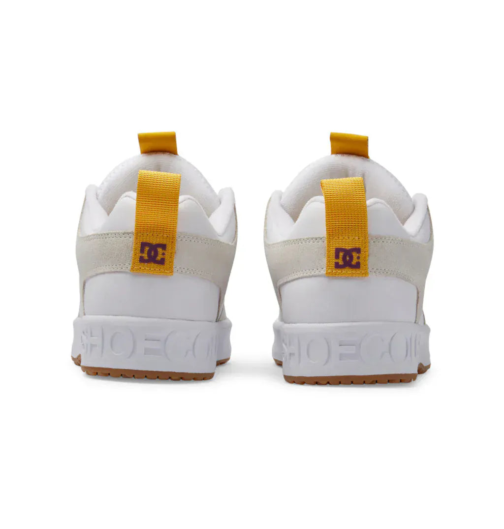 DC SHOES SHOE DC DC Lynx OG - (Lakers) White Yellow