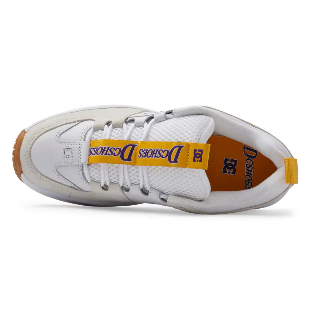 DC SHOES SHOE DC DC Lynx OG - (Lakers) White Yellow