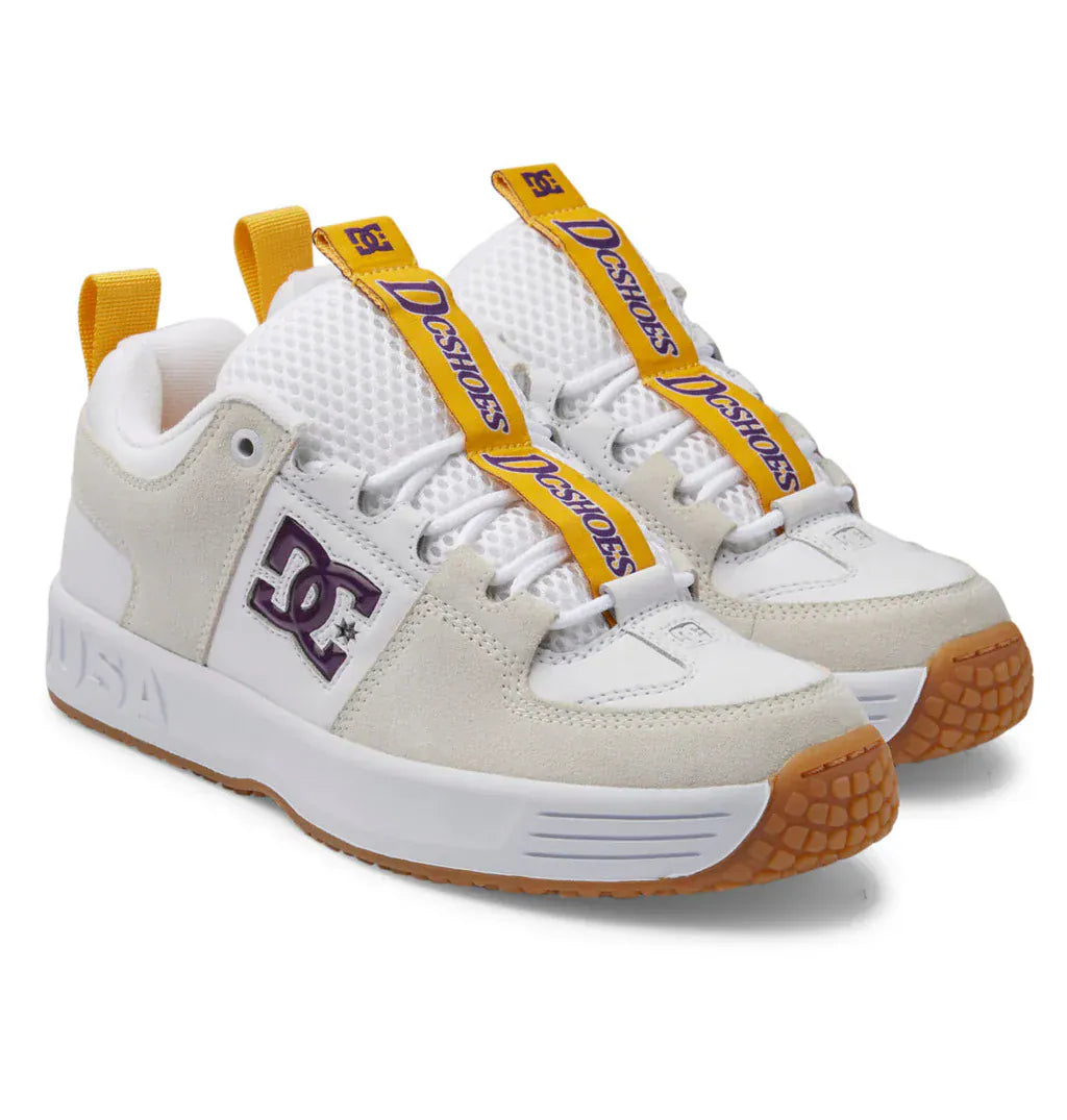 DC Lynx OG - (Lakers) White Yellow – Holistic Skateshop