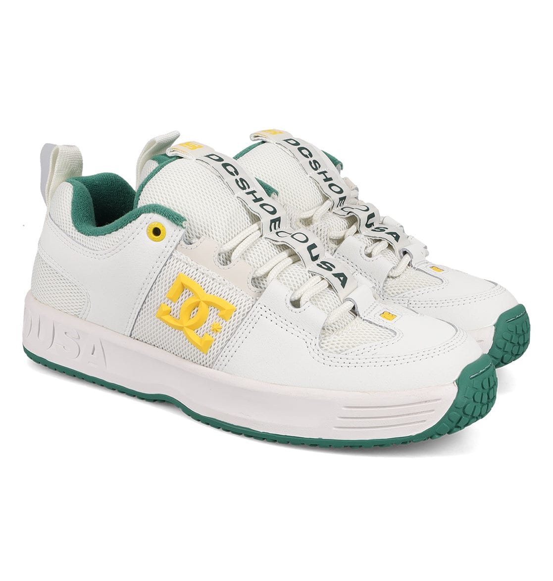DC Lynx OG - White Green Yellow – Holistic Skateshop
