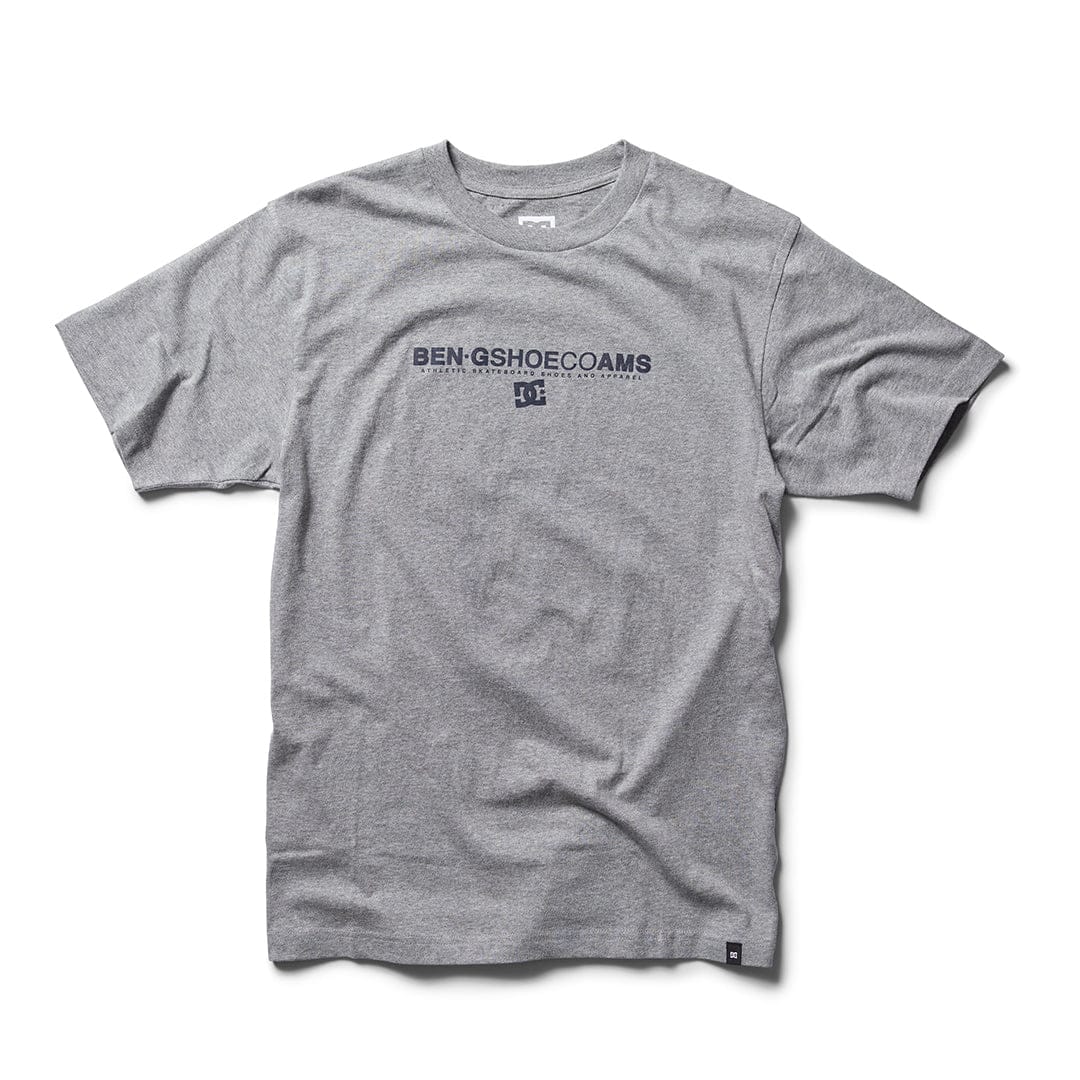 DC SHOES T-SHIRT XL DC x Ben G Amsterdam Tee - Heather Grey