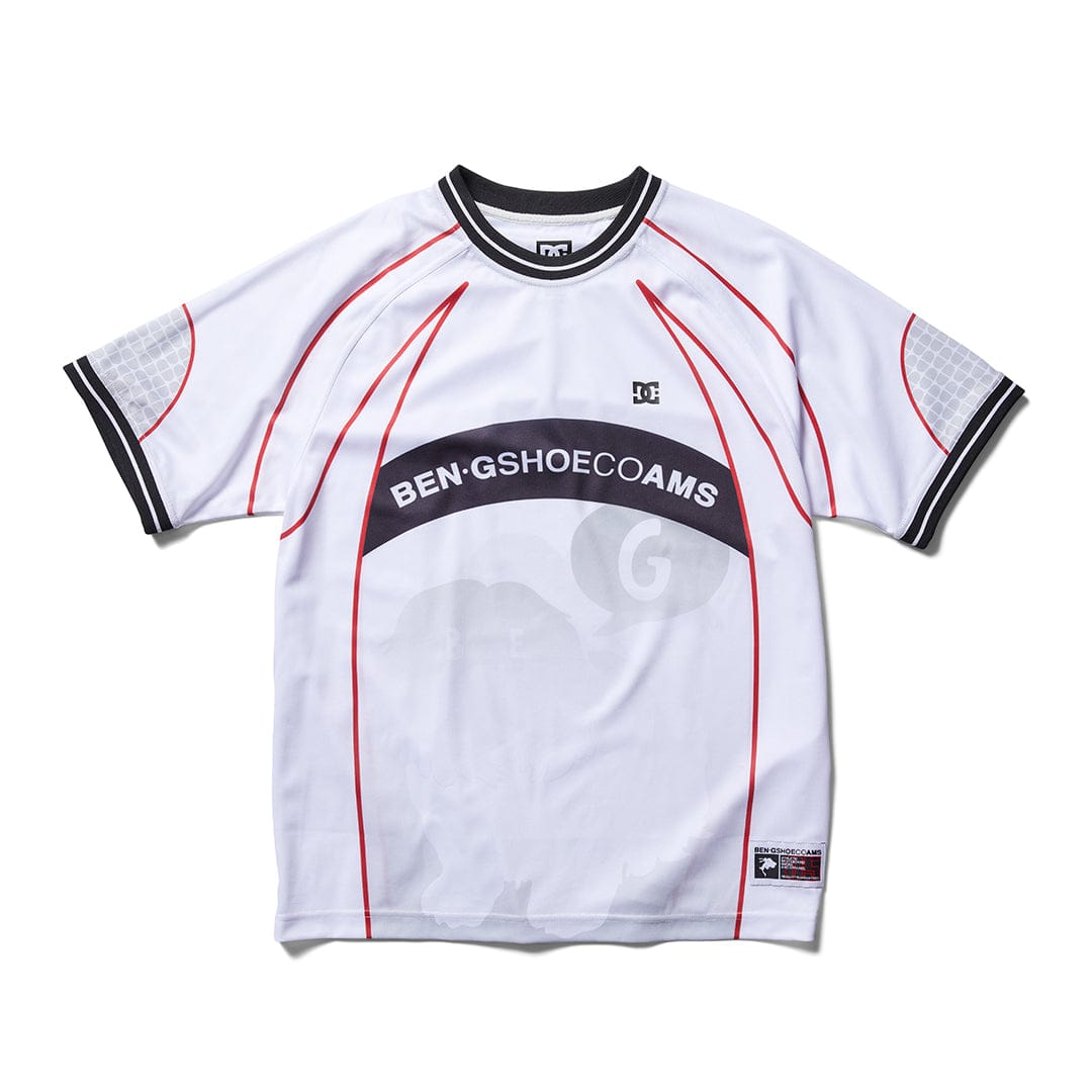 DC SHOES JERSEY DC x Ben G Jersey - White Black Red