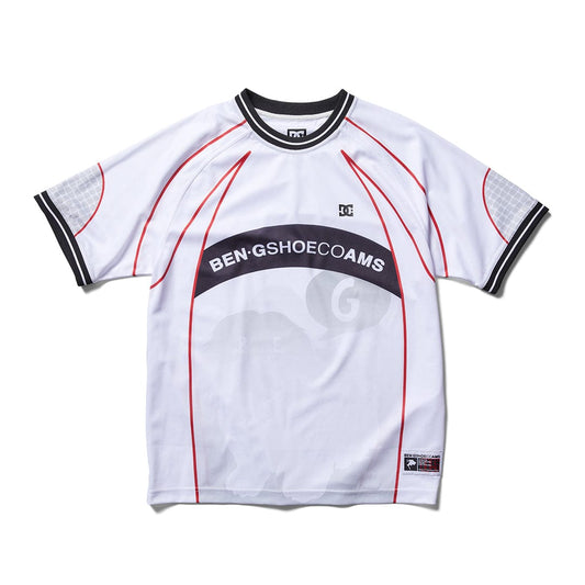 DC SHOES JERSEY DC x Ben G Jersey - White Black Red