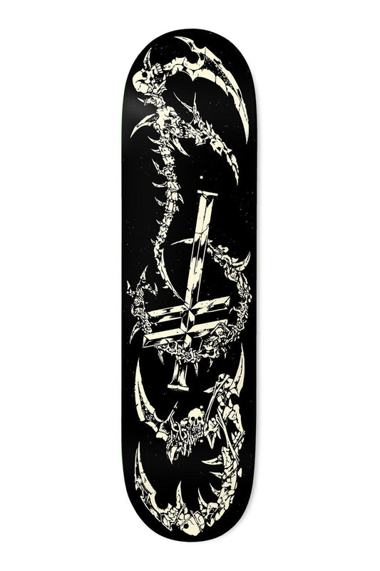 Deathwish DECK 8.5 Deathwish Foy Mutations Twin Tail Deck - 8.5