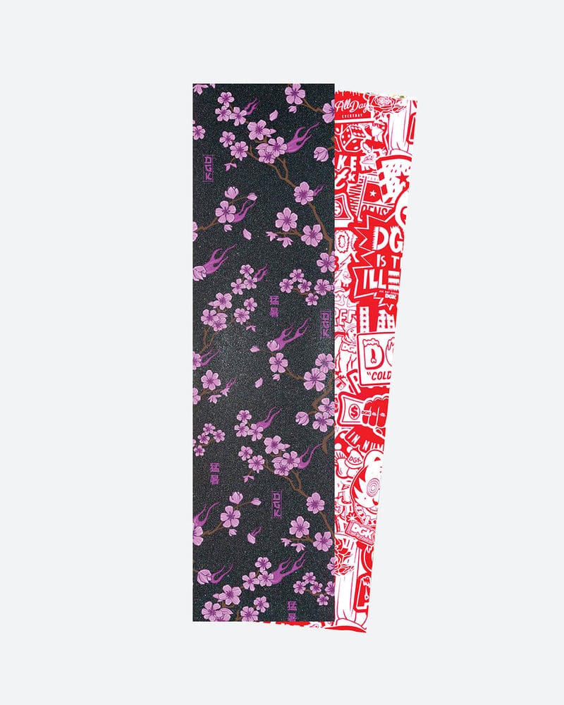 DGK GRIPTAPE DGK Fire Blossom Griptape - Black Multi