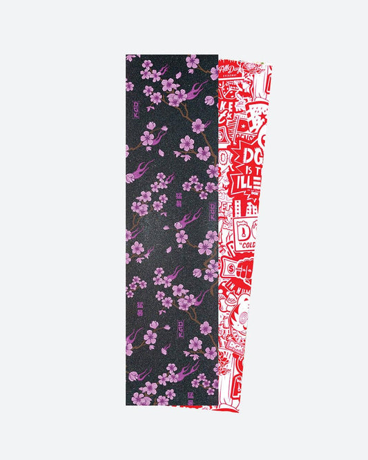 DGK GRIPTAPE DGK Fire Blossom Griptape - Black Multi