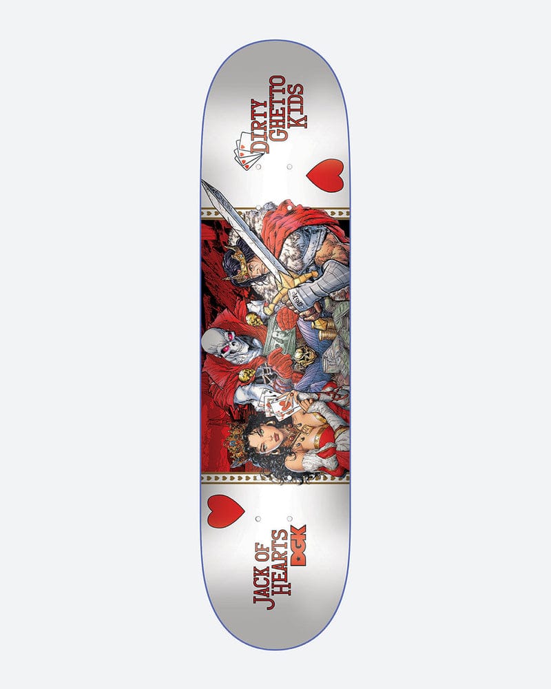 DGK DECK 8.5 DGK Jack Of Hearts Curtin Deck - 8.5