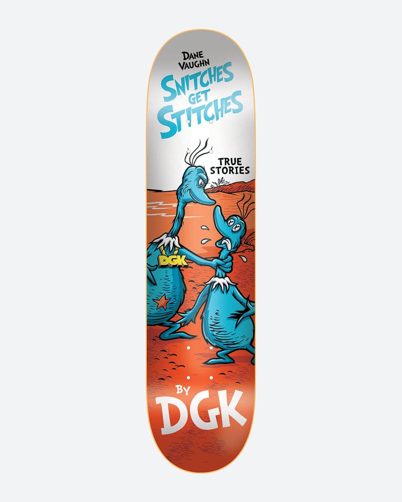 DGK DECK 8.1 DGK Vaughn Snitches Deck - 8.1