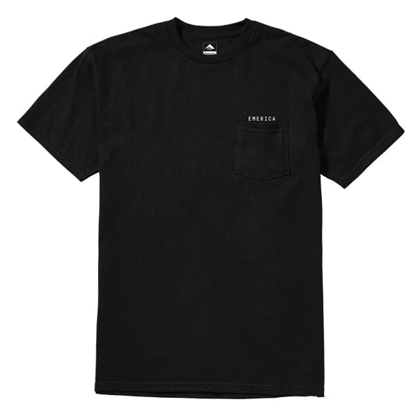 EMERICA T-SHIRT EMERICA DESTINED TEE - BLACK