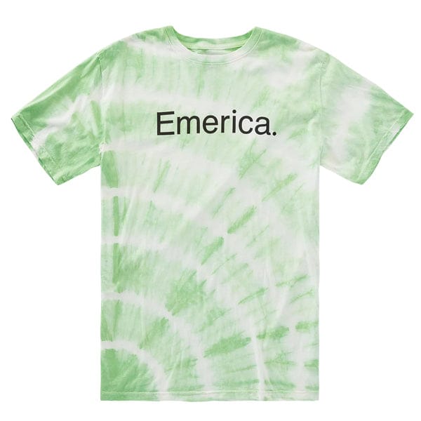 EMERICA T-SHIRT EMERICA PURE TIE DYE TEE - MINT