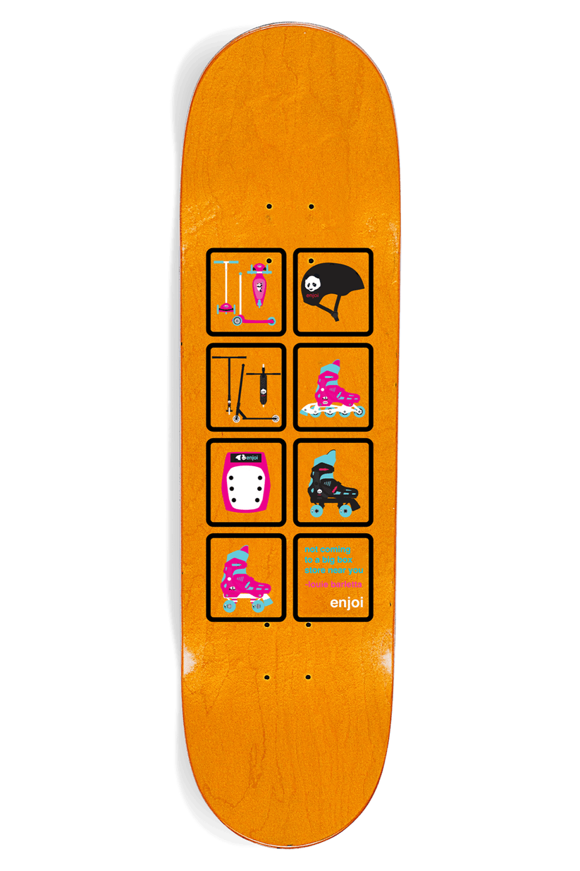 ENJOI SKATEBOARDS DECK 8.25 Enjoi Big Box Rollerskates R7 Deck - 8.25