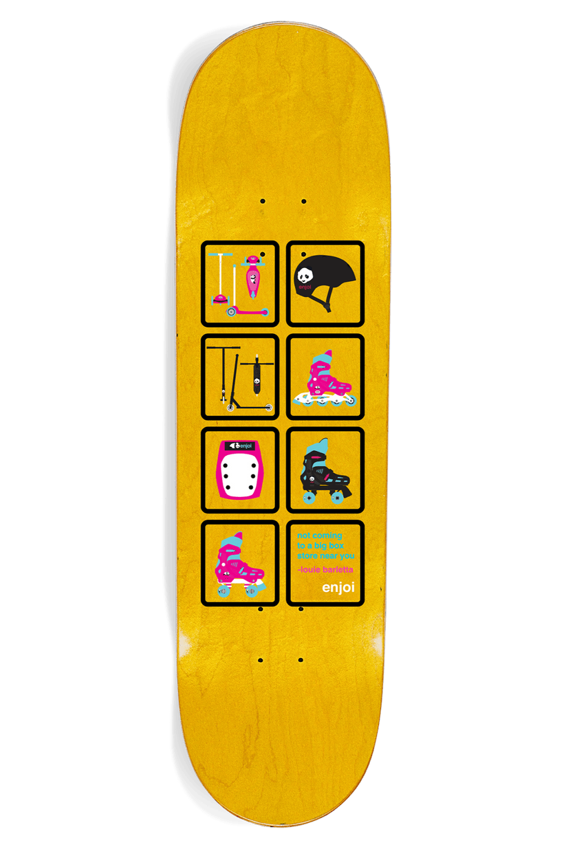 ENJOI SKATEBOARDS DECK 8.0 Enjoi Big Box Scooters R7 Deck - 8.0