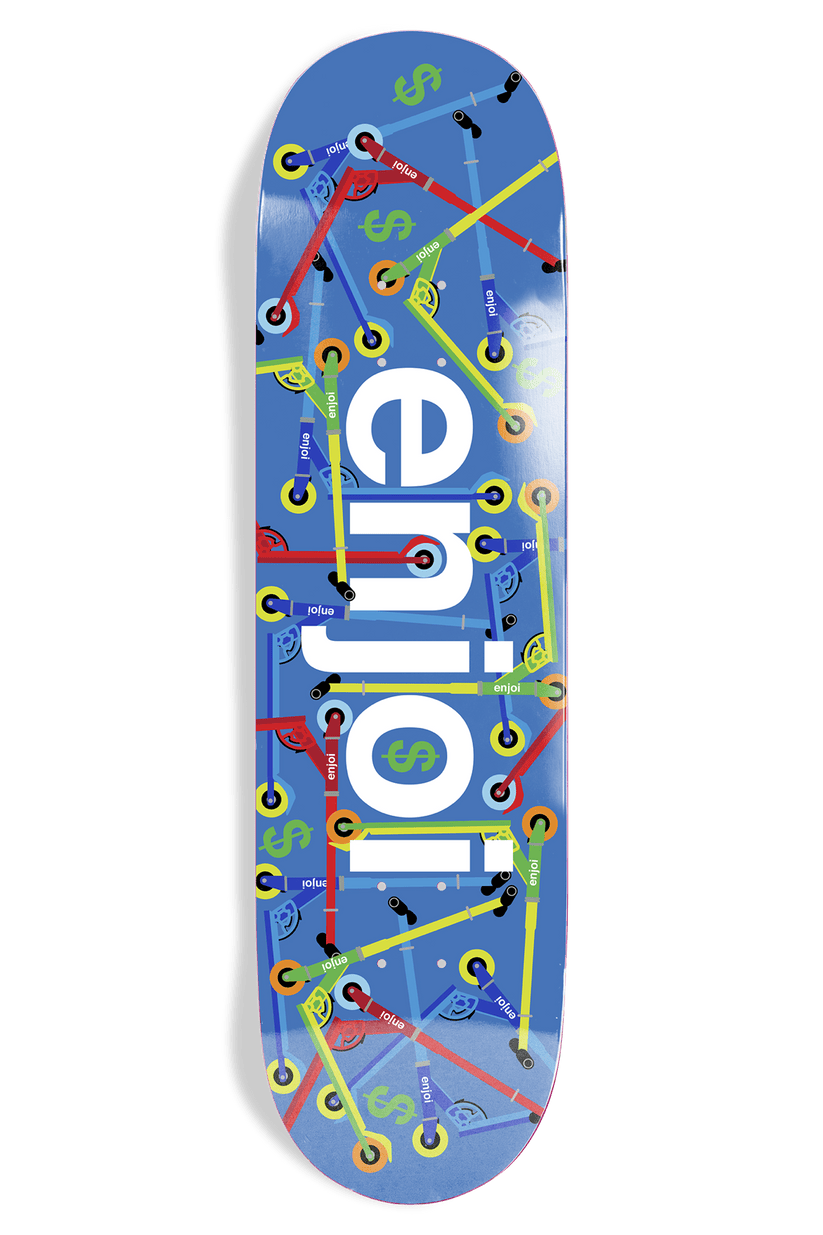ENJOI SKATEBOARDS DECK 8.0 Enjoi Big Box Scooters R7 Deck - 8.0
