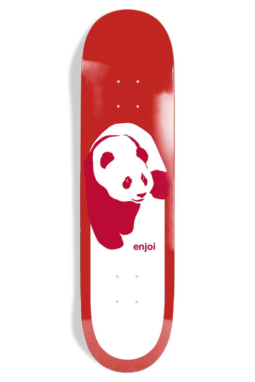 ENJOI SKATEBOARDS DECK 8.5 Enjoi Classic Panda Red Deck - 8.5