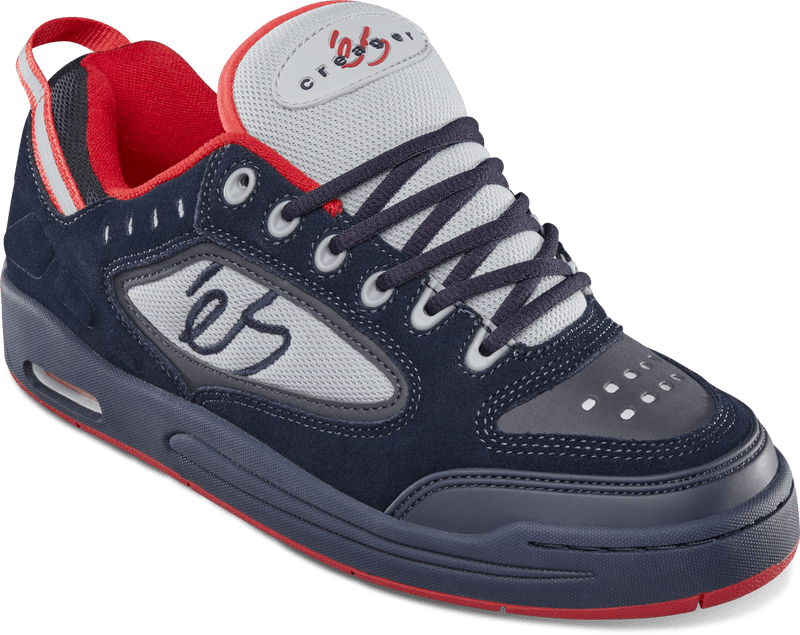 ES SHOE ES Es Creager - Navy Grey Red