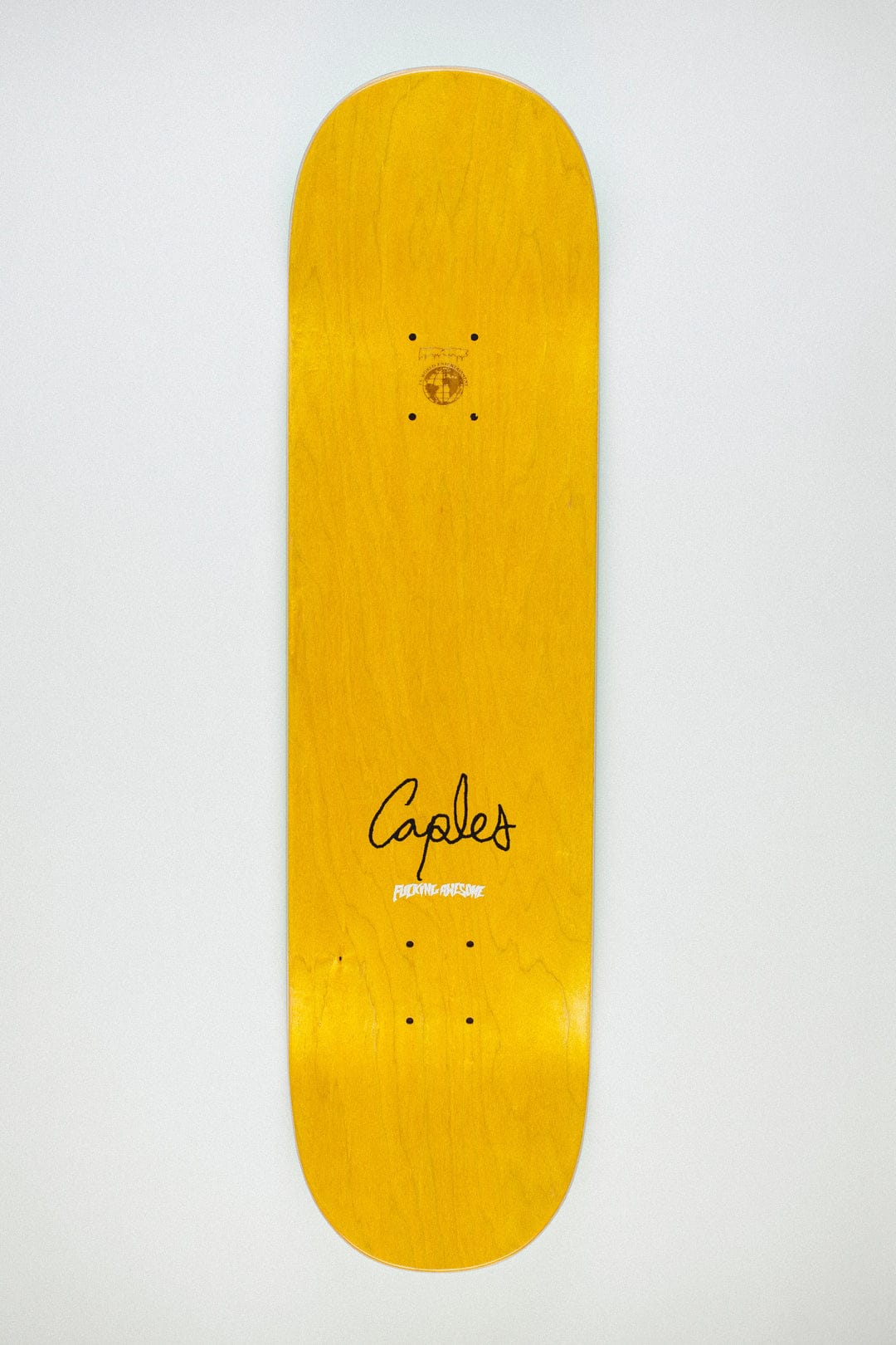 FUCKING AWESOME DECK 8.25 Fucking Awesome Caples Embossed Class Photo Deck - 8.25
