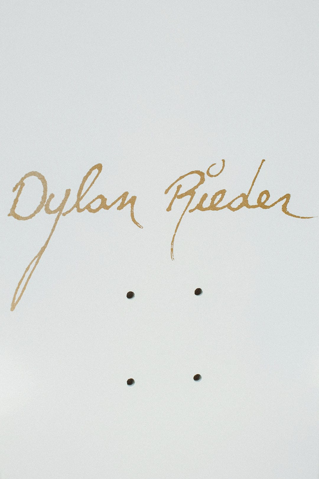 FUCKING AWESOME DECK Fucking Awesome Dylan Rieder White Dipped Shape 1 Deck