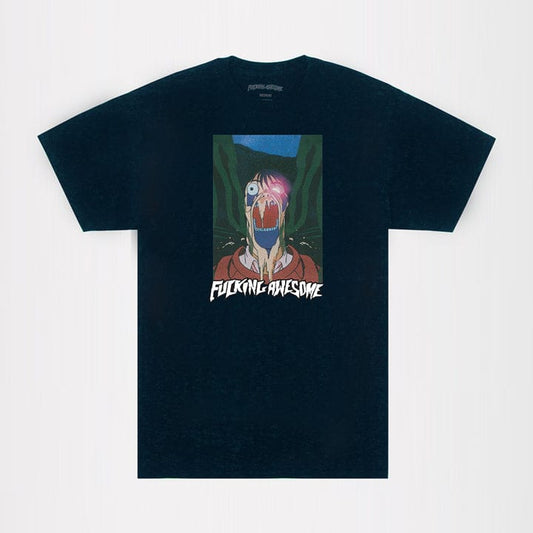FUCKING AWESOME T-SHIRT Fucking Awesome Shinjuku Tee - Navy
