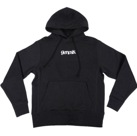 Genesis Video HOODIE Genesis Text Hoodie - Black