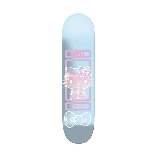 GIRL DECK 8.5 Girl Brophy Hello Kitty 50th Anniversary Deck - 8.5