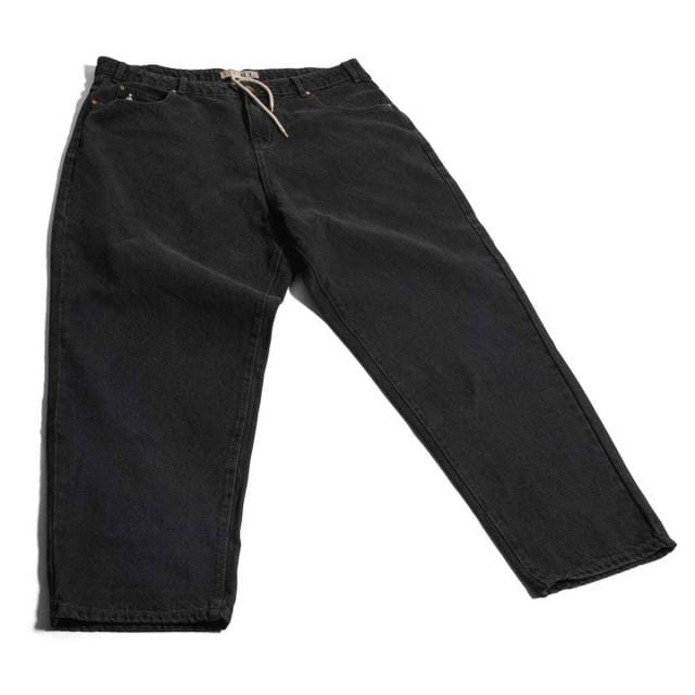 GIRL PANTS Girl Jeans - Washed Black