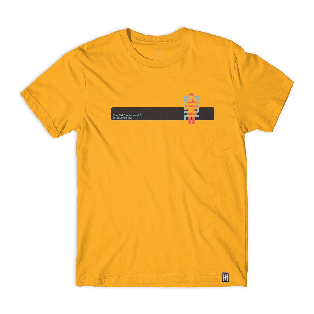 GIRL YOUTH T-SHIRT YL Girl Knockout Youth Tee - Gold