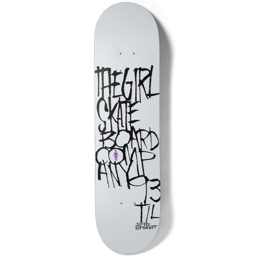 GIRL DECK 9.0 Girl Simon Bannerot Splinter Loveseat Deck - 9.0