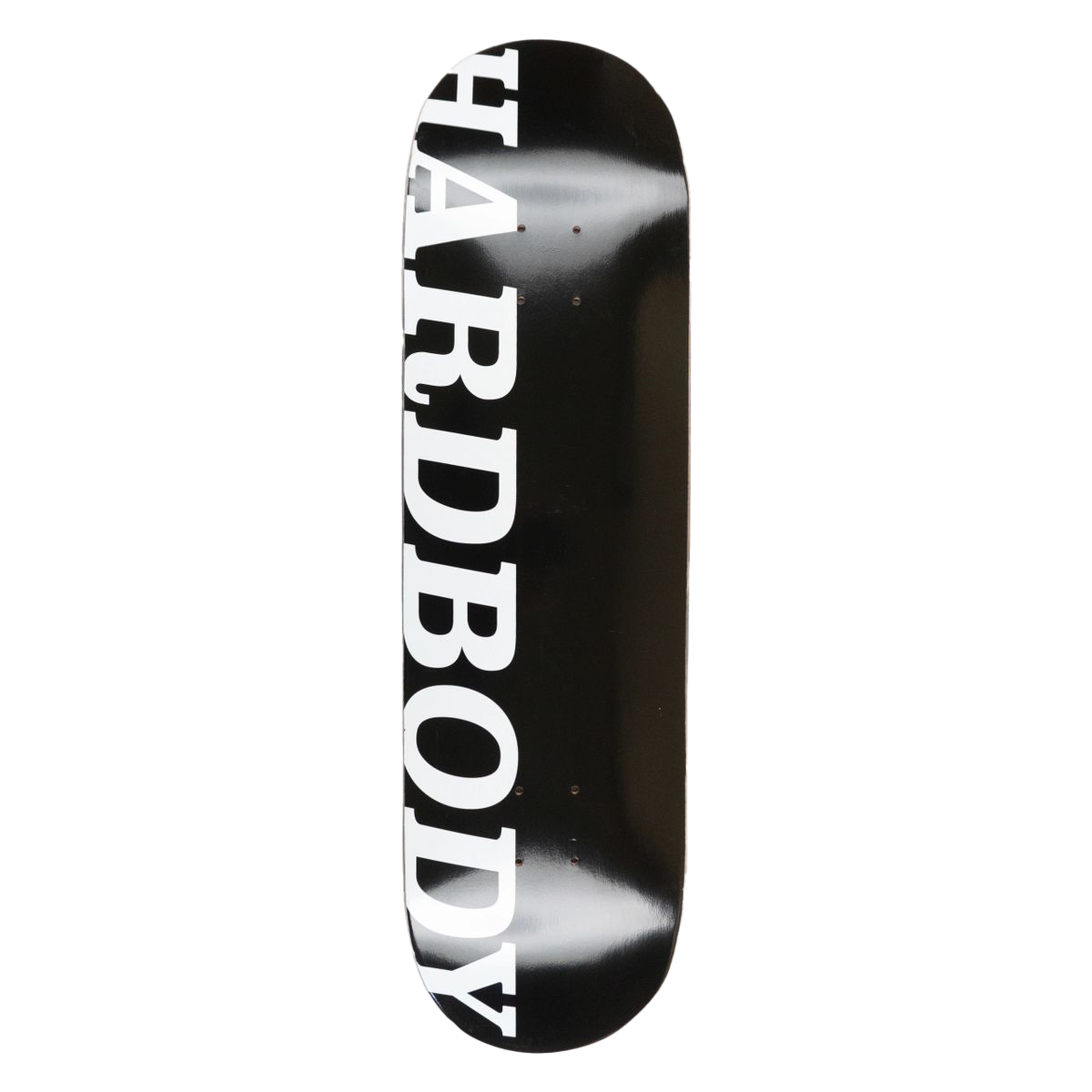 Hardbody Black Logo Deck - 8.12