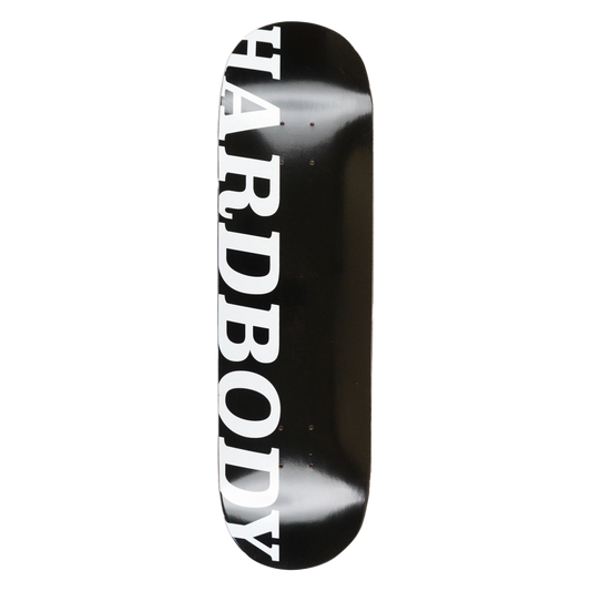 Hardbody Black Logo Deck - 8.12