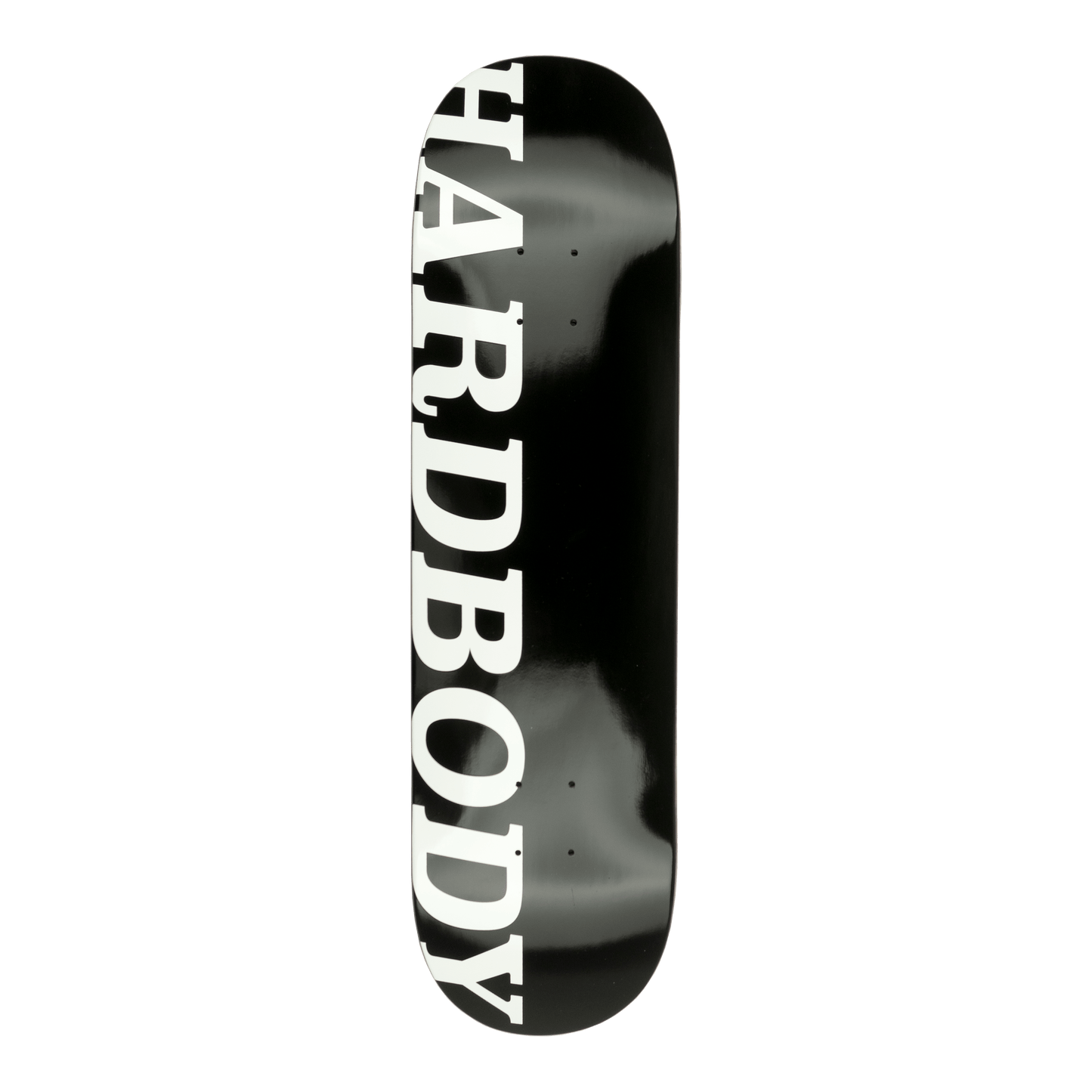 Hardbody DECK 8.3 Hardbody Logo Black White Deck - 8.3