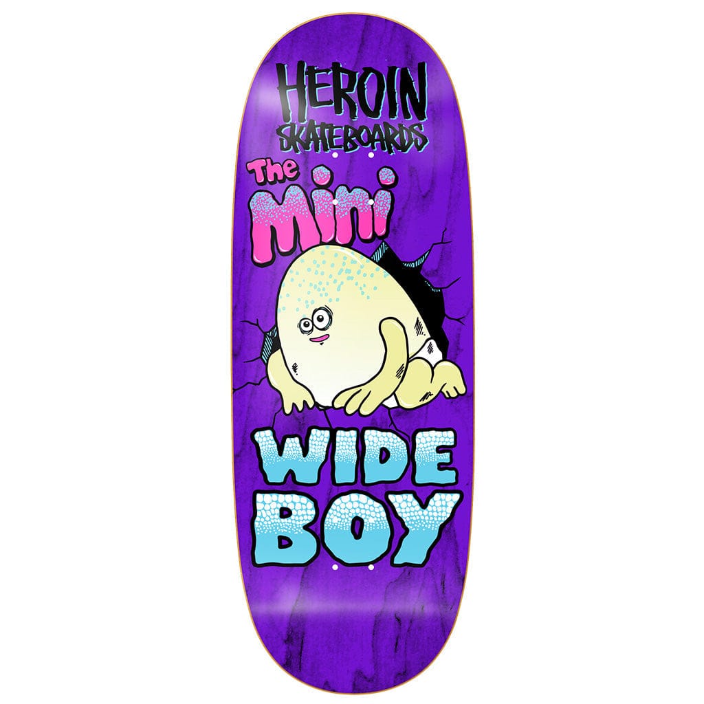 HEROIN DECK 10.5 Heroin Mini Wide Boy Deck - 10.5