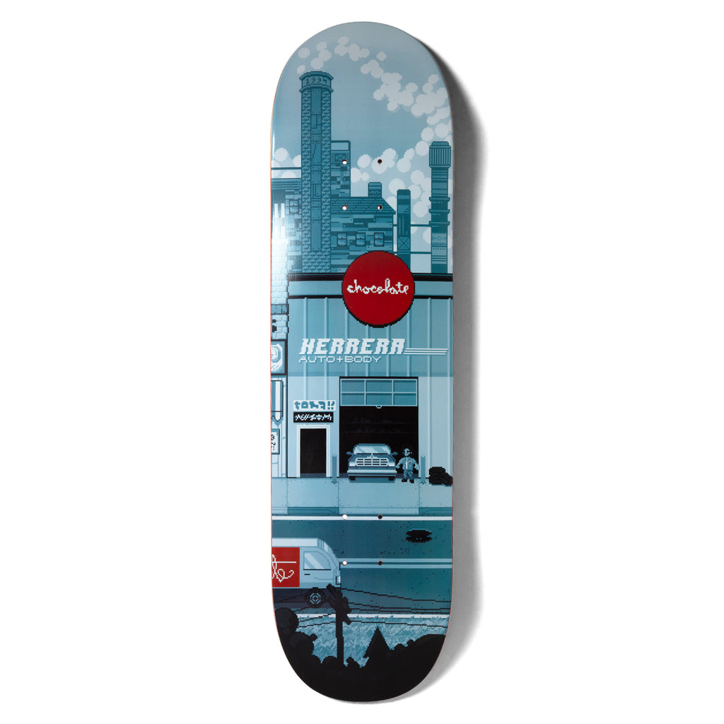 Chocolate Herrera Pixel City Deck - 8.5